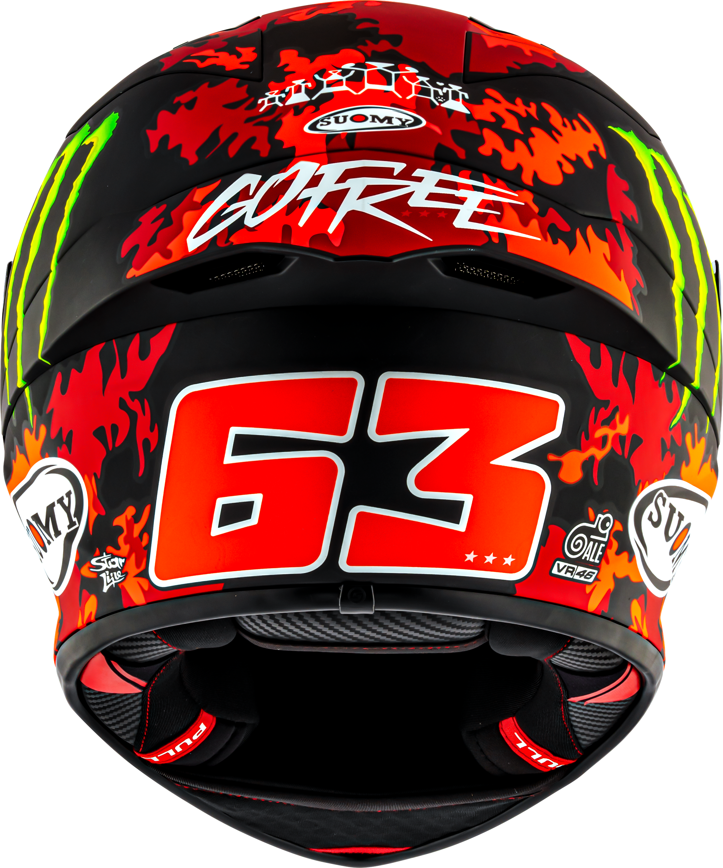 Casco Suomy S1-XR GP Francesco Pecco Bagnaia Monster Replica 2025 K6SX0017 