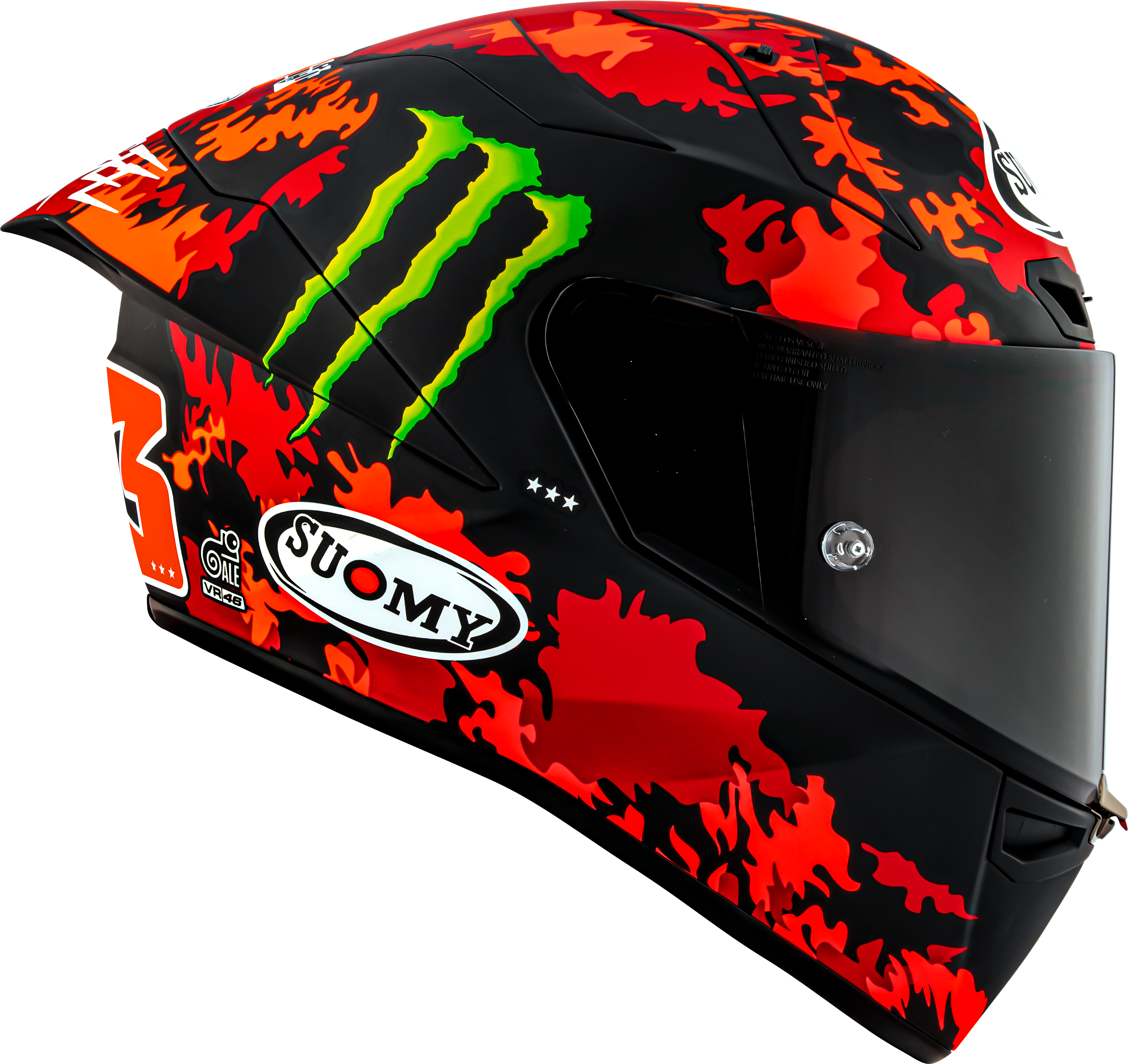 Casco Suomy S1-XR GP Francesco Pecco Bagnaia Monster Replica 2025 K6SX0017 