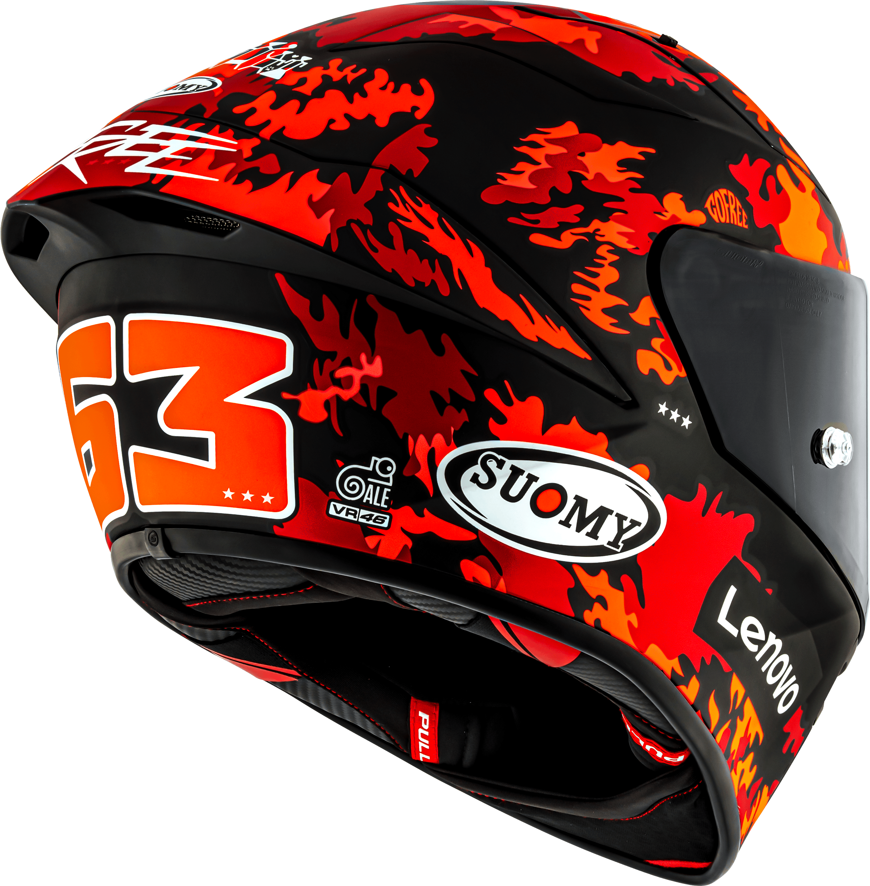 Casco Suomy S1-XR GP Replica Francesco Pecco Bagnaia 2025 K6SX0018 