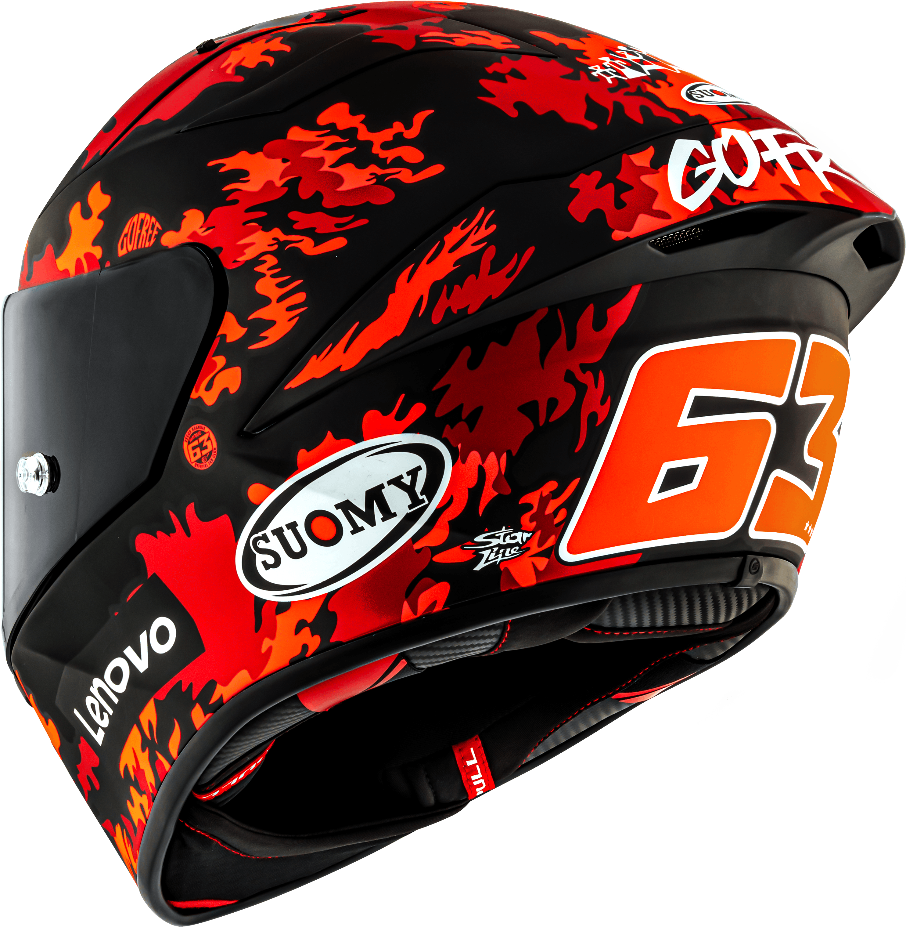 Casco Suomy S1-XR GP Replica Francesco Pecco Bagnaia 2025 K6SX0018 