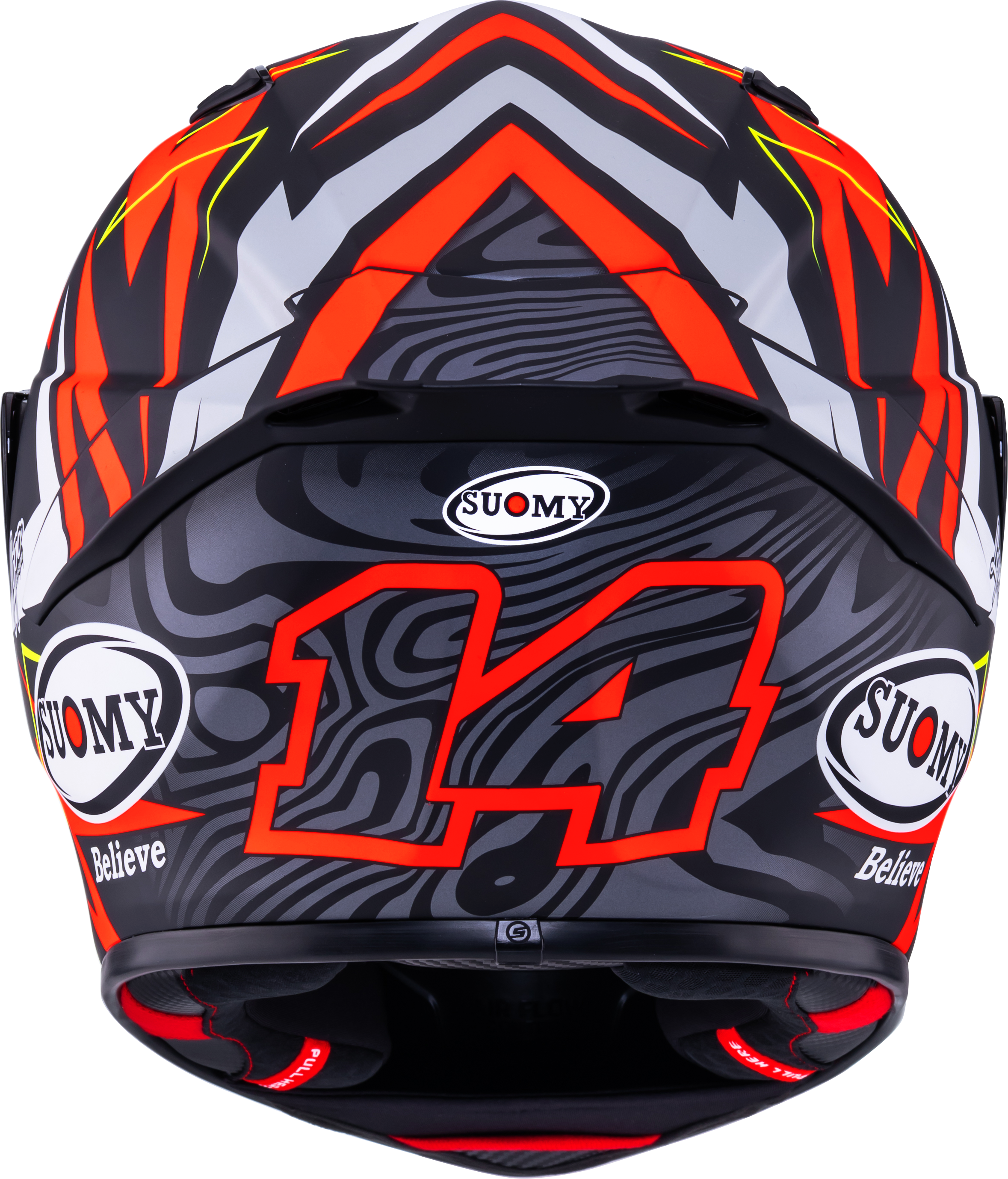Suomy Track-1 Casco Matt Rosso Replica di Sam Lowes 2025 K6T10020 