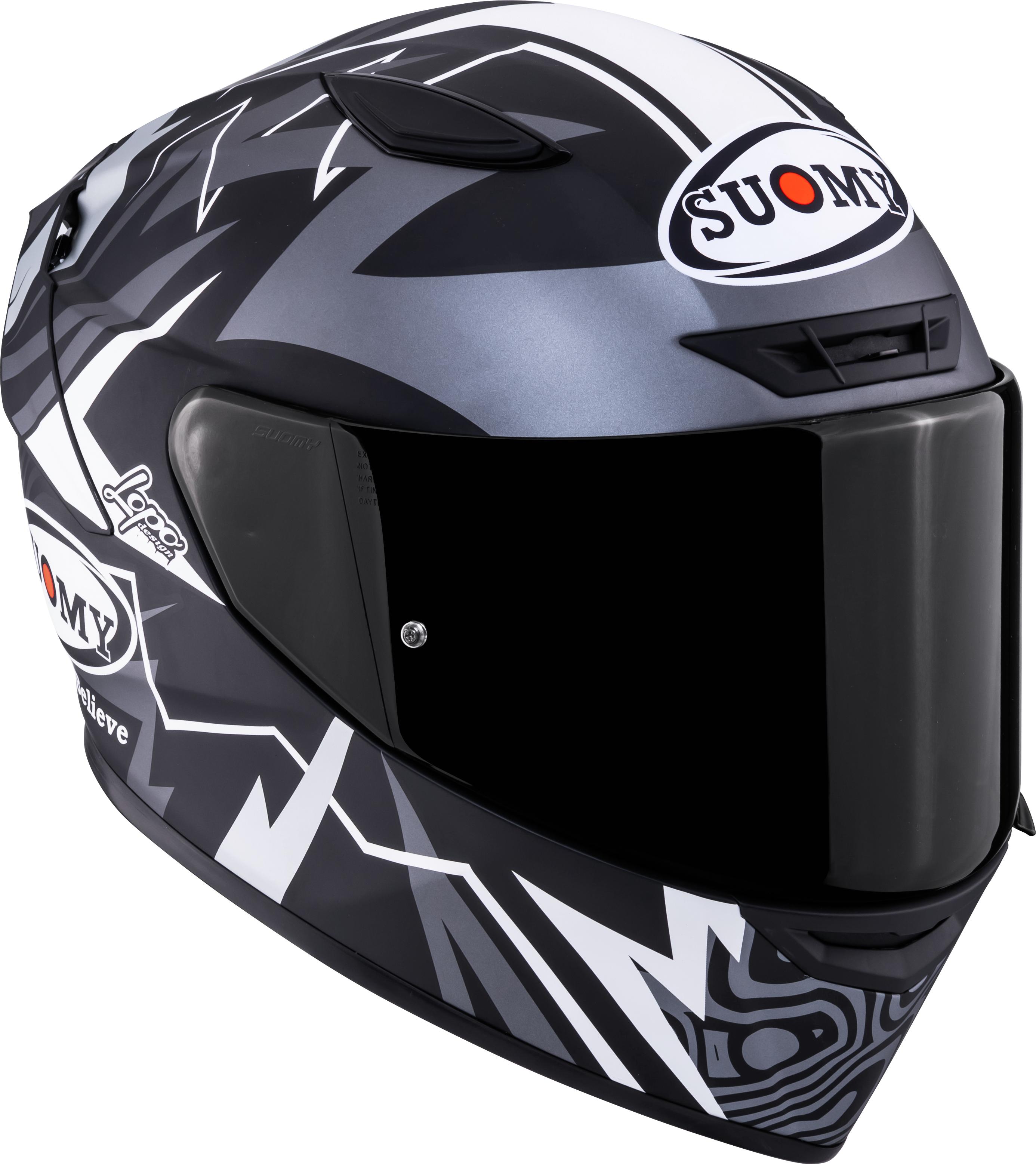 Suomy Track-1 Casco Matt Sam Lowes Replica Edizione Invernale 2025 K6T10021 