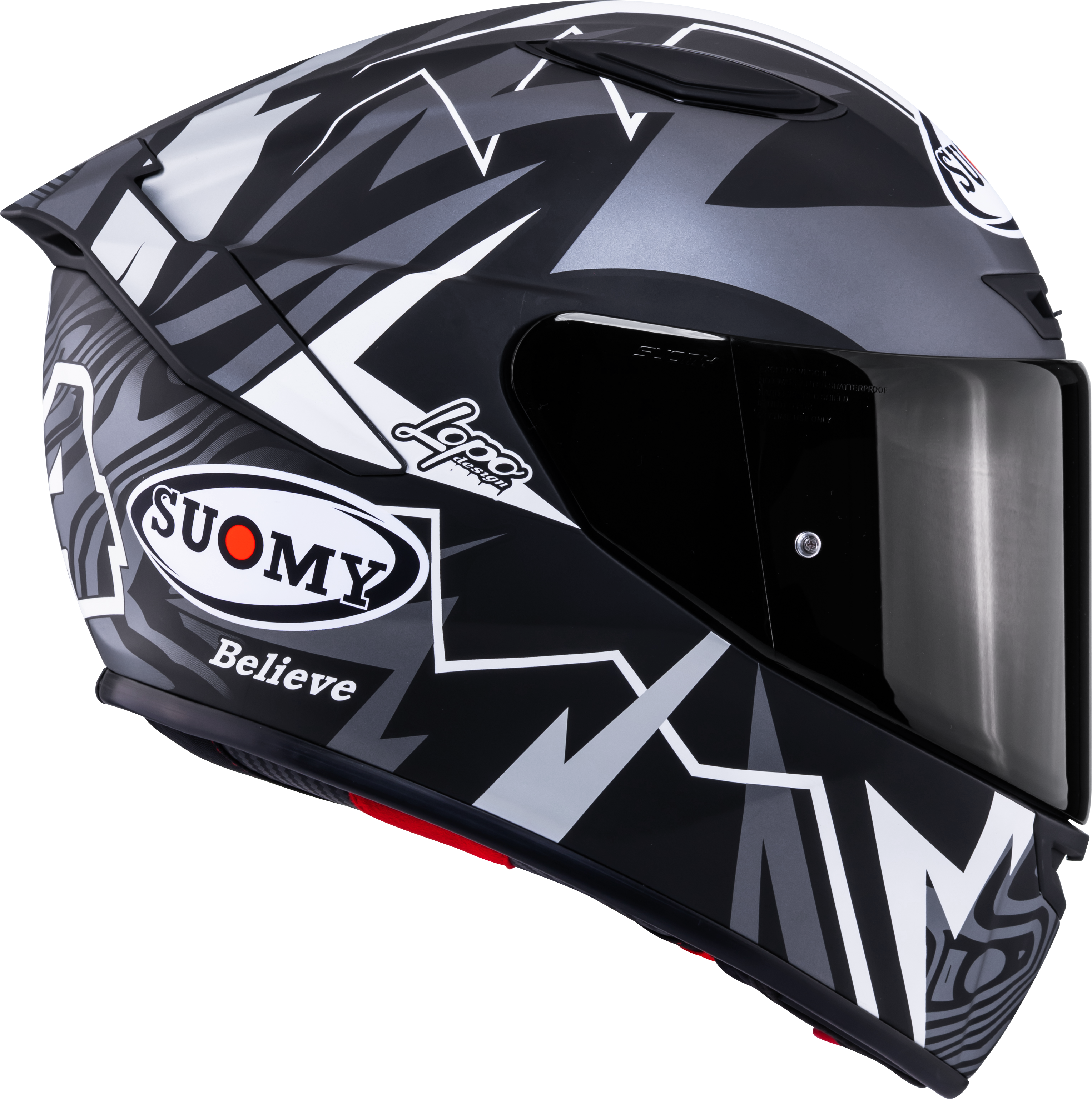 Suomy Track-1 Casco Matt Sam Lowes Replica Edizione Invernale 2025 K6T10021 
