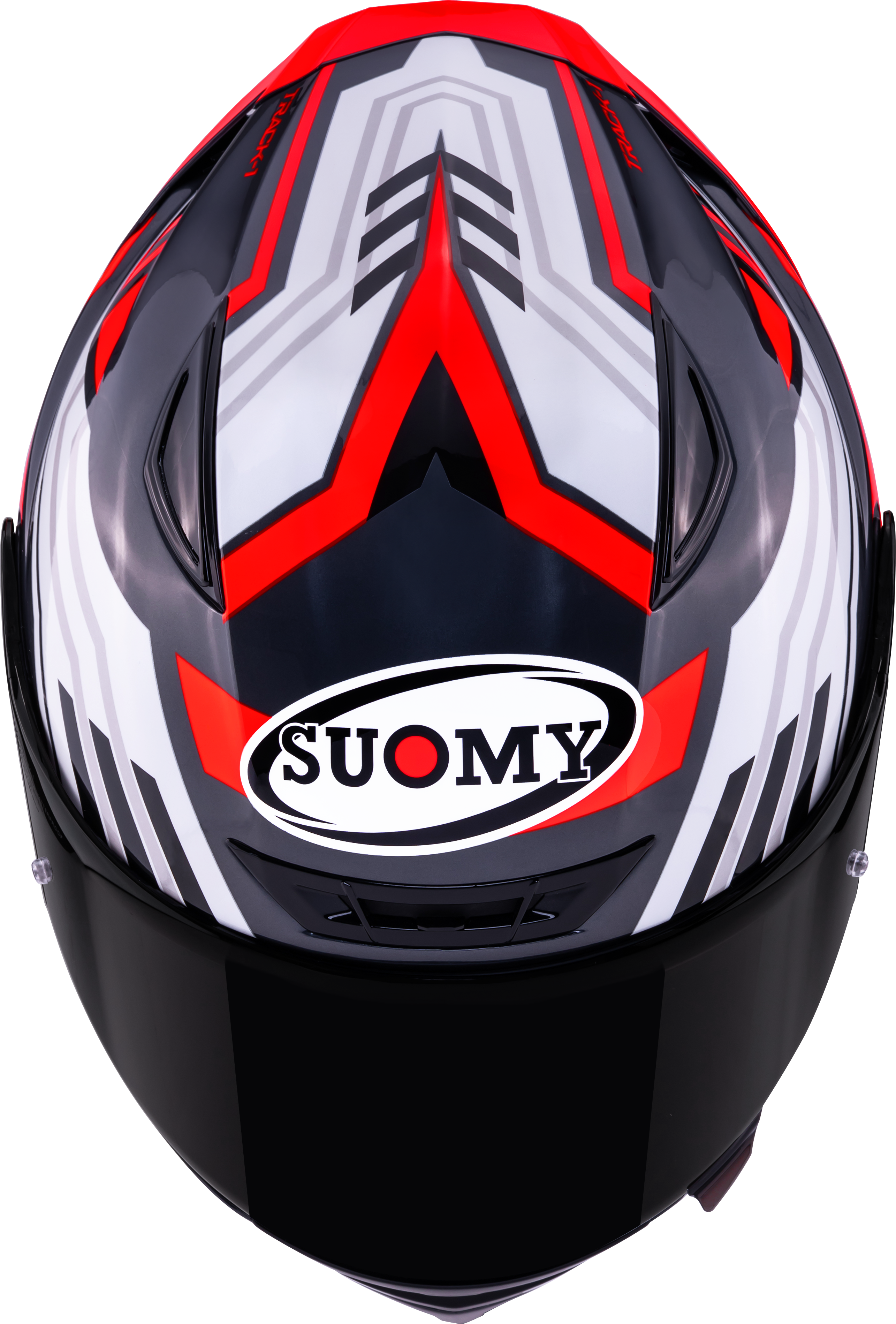 Casco Suomy Track-1 Framework Bianco/Rosso K6T10022 