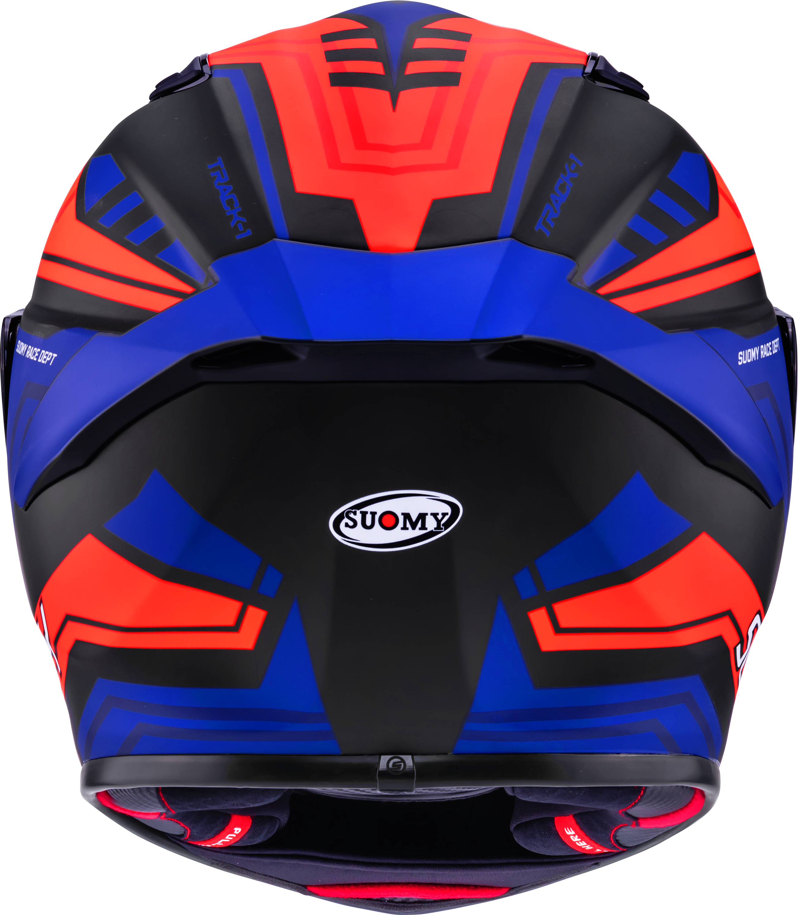 Casco Suomy Track-1 Framework Matt Nero/Rosso/Blu K6T10024 