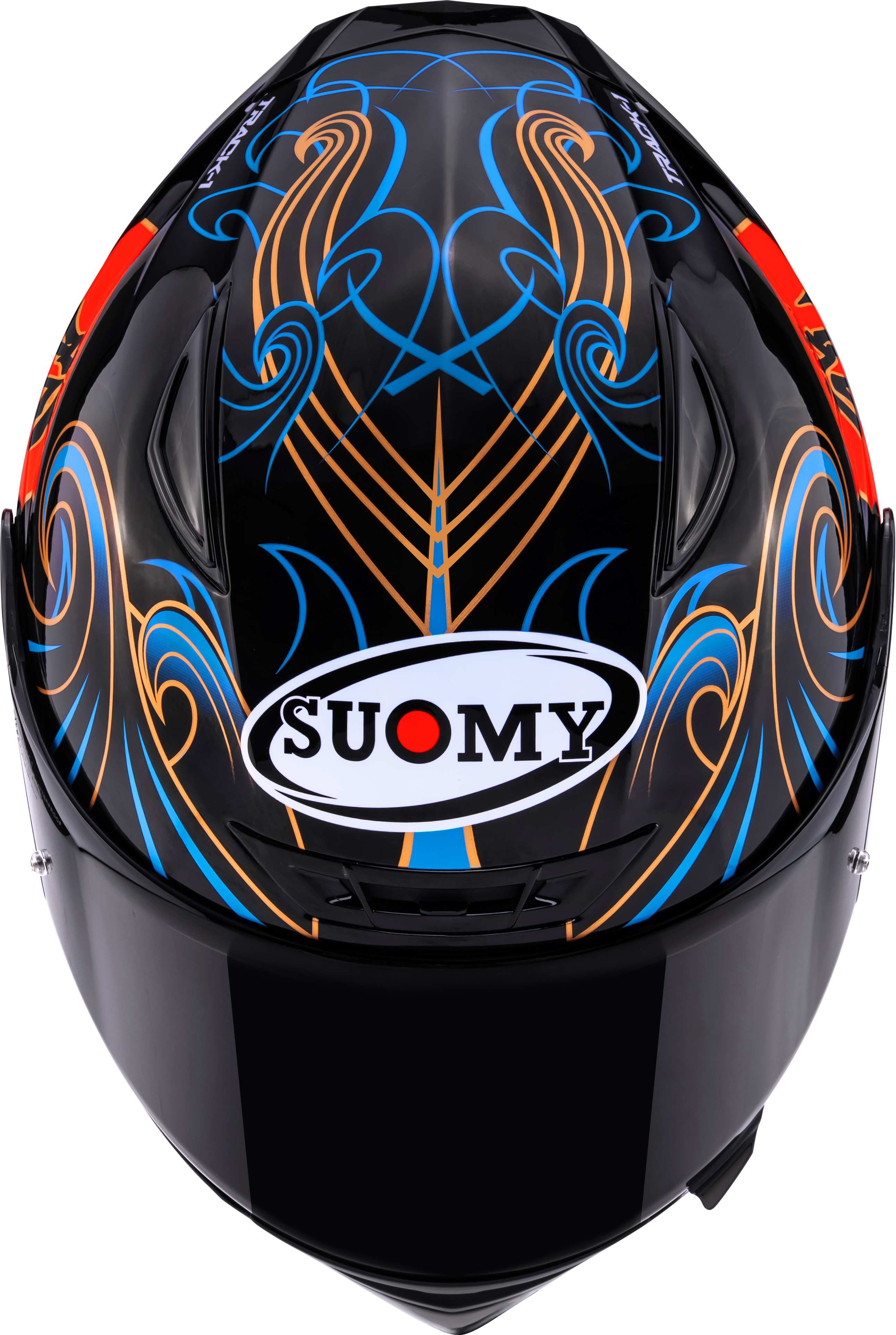 Casco Suomy Track-1 Helm Waves Nero K6T10026 