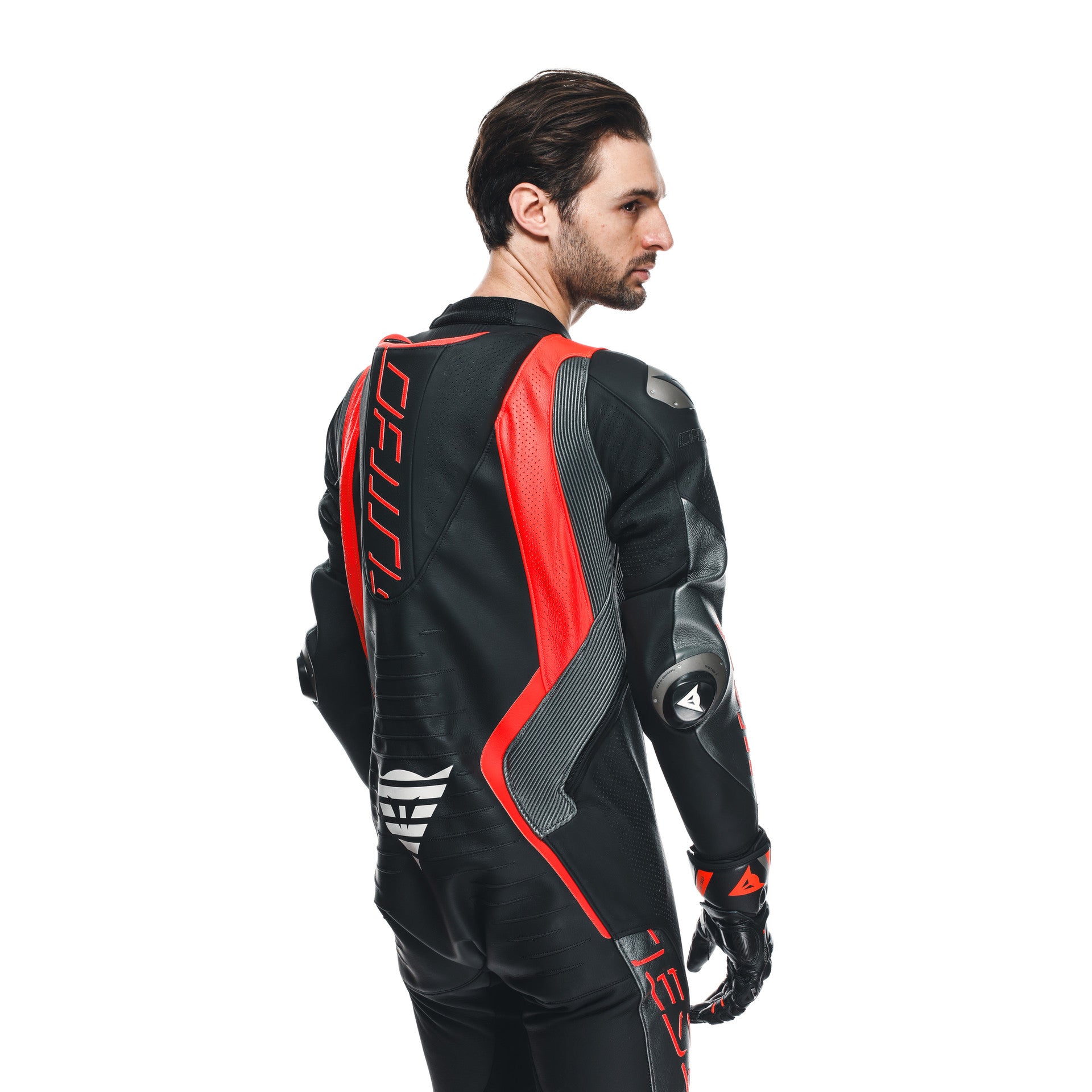 Audax D-ZIP DAINESE D-ZIP MOTURA COMBINAZIONE COMBINAZIONE COMBINAZIONE COMBINAZIONE | Uomini | Nero/rosso