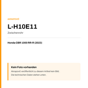 Akrapovic Zwischenrohr Honda CBR 1000 RR-R (23-23) L-H10E11 — Platzhalter, kein Herstellerfoto verfügbar