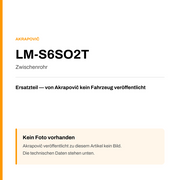 Akrapovic Zwischenrohr LM-S6SO2T — Platzhalter, kein Herstellerfoto verfügbar