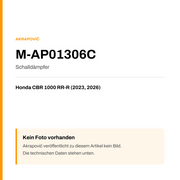 Akrapovic Schalldämpfer Honda CBR 1000 RR-R (23-26) M-AP01306C — Platzhalter, kein Herstellerfoto verfügbar