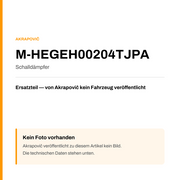 Akrapovic Schalldämpfer M-HEGEH00204TJPA — Platzhalter, kein Herstellerfoto verfügbar