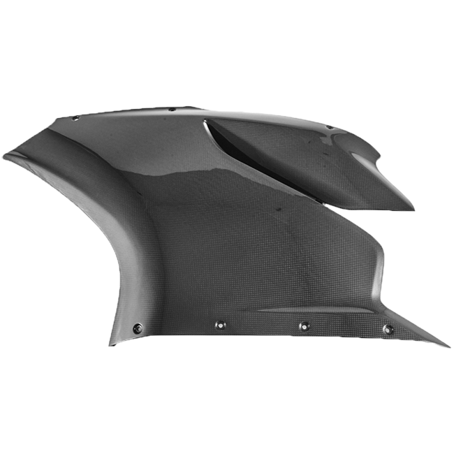 Parte laterale sul carbonio sinistro Fullsix Ducati Panigale 1199/R/S (12-17)