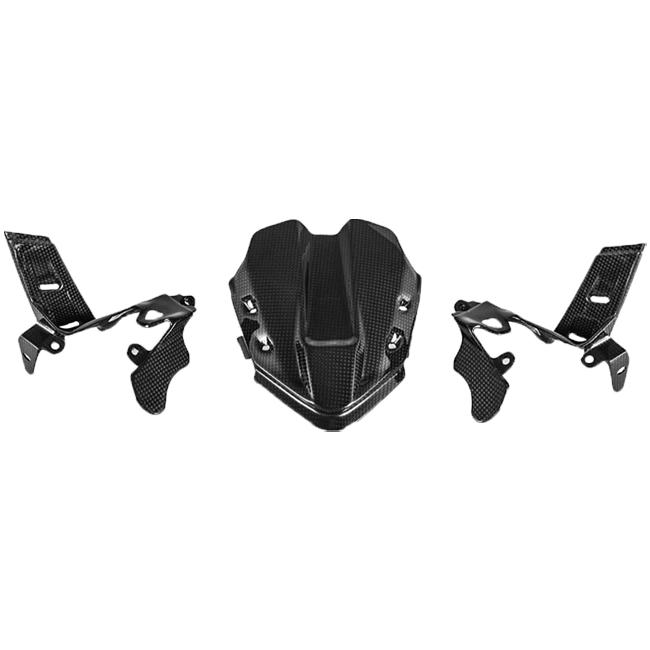 Coperchio dello strumento "senza GPS" Carbon Fullsix Ducati Panigale V4/S/R (18-24)