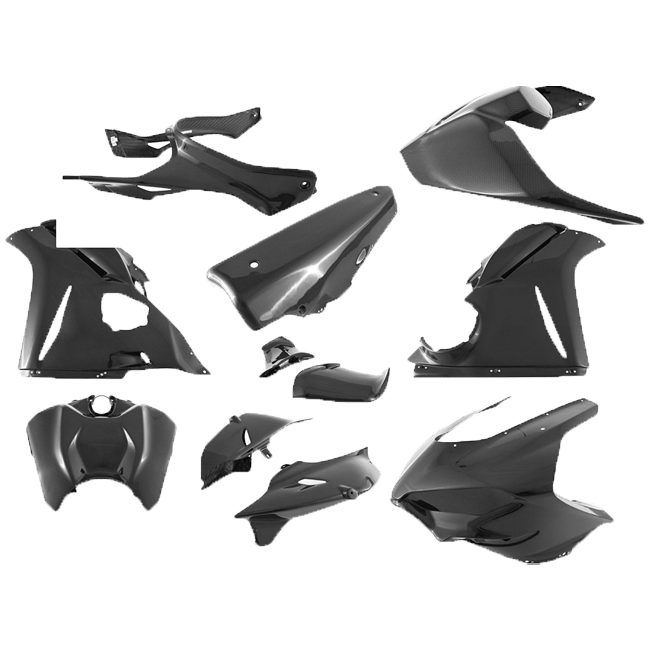 Set di carene completo 200 Plain Carbon Fullsix Ducati Panigale V4/S (2025) 