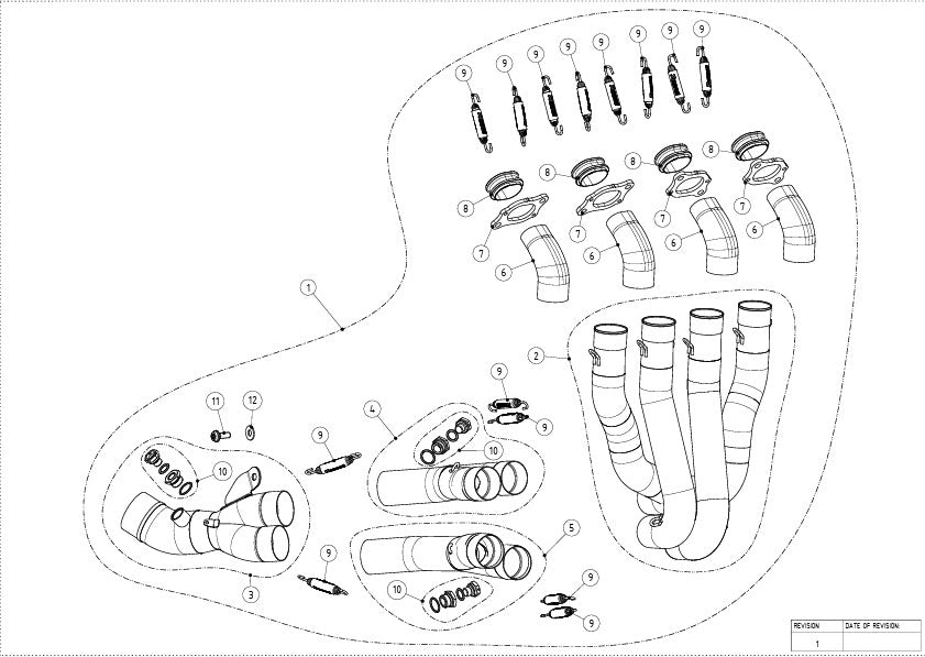 Scarico Akrapovic (Acciaio Inossidabile) Honda CBR 1000 RR-R SC82 (24-26) E-H10R11 