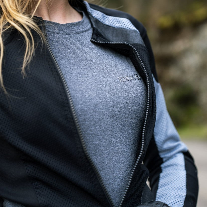 Knox Mia Dual Active t-shirt funzionale | Donna | Grigio | 69604 