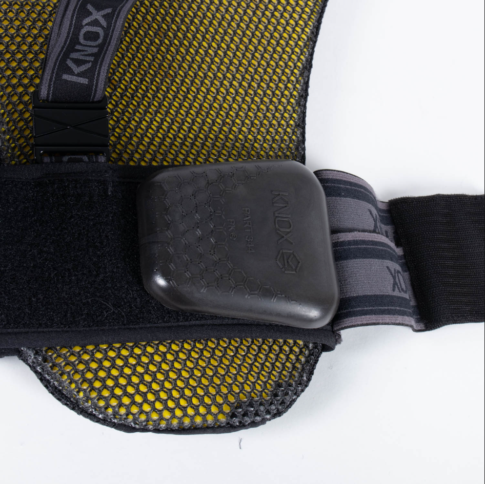 Knox Micro-Lock Air MK2 Protettore schiena | Unisex | Nero | KNXAMLAirV2Back 