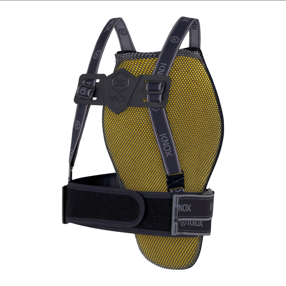 Knox Micro-Lock Air MK2 Protettore schiena | Unisex | Nero | KNXAMLAirV2Back 