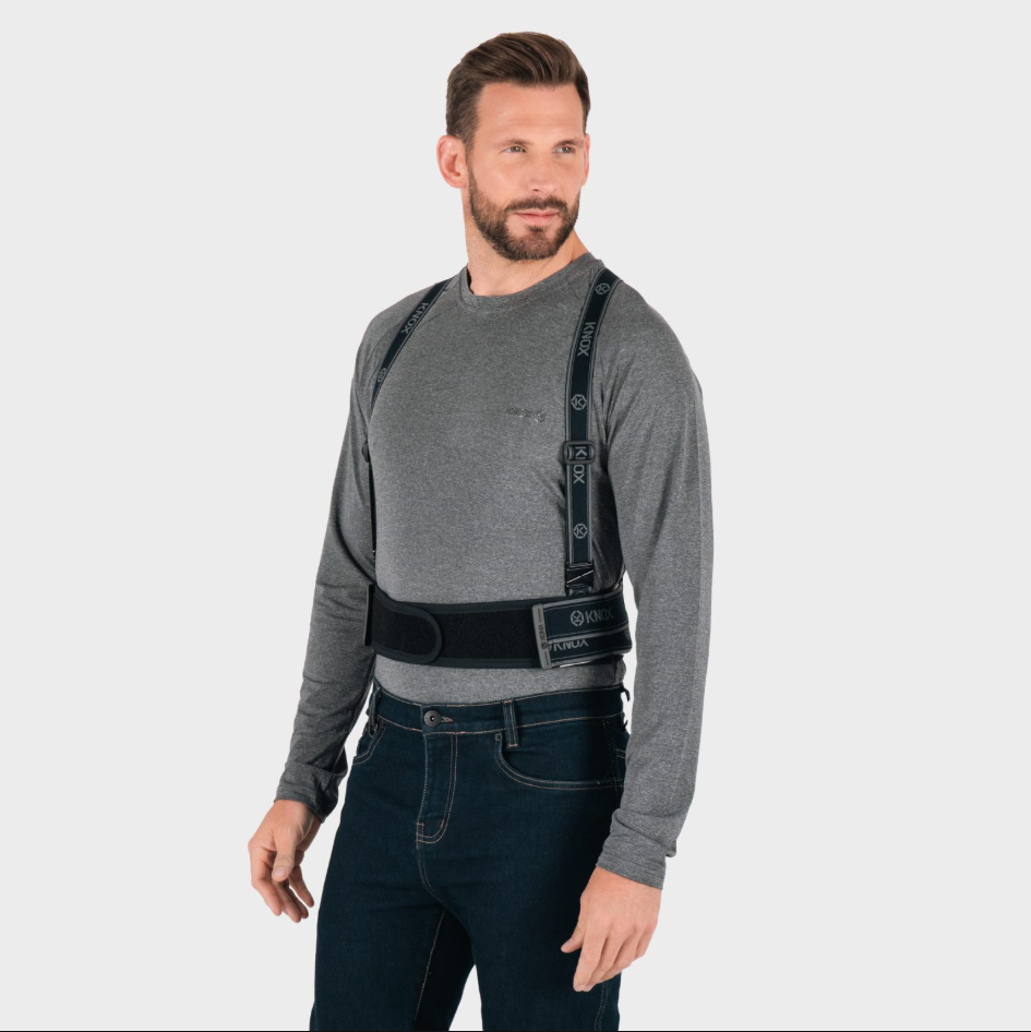Knox Micro-Lock Air MK2 Protettore schiena | Unisex | Nero | KNXAMLAirV2Back 