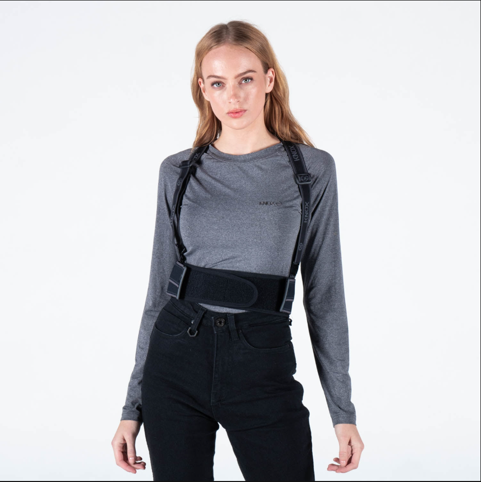 Knox Micro-Lock Air MK2 Protettore schiena | Unisex | Nero | KNXAMLAirV2Back 