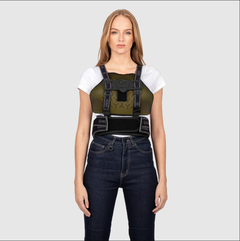 Knox Micro-Lock Protettore petto | Donna | Nero | 1014729044200 