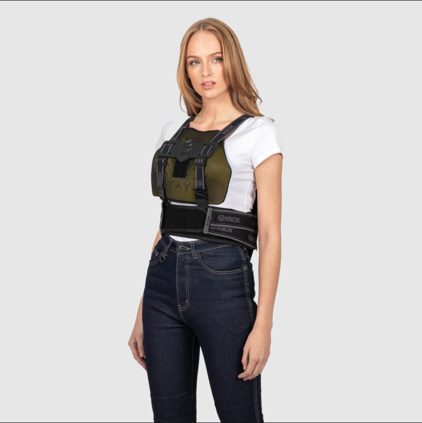 Knox Micro-Lock Protettore petto | Donna | Nero | 1014729044200 