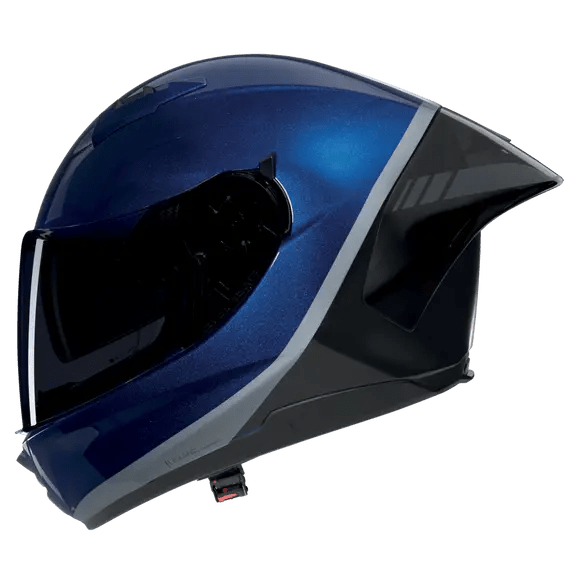 Nolan N60-6 Sport Casco Verniciatura Speciale Blu Scuro / Nero / Argento 346 