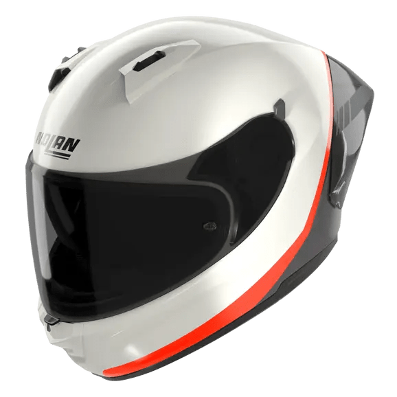 Casco Nolan N60-6 Sport Verniciatura Speciale Perlmutt / Nero / Arancione 347 