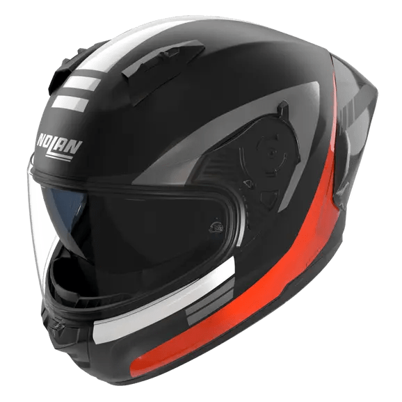Nolan N60-6 Sport Casco Contrasto Nero / Arancione / Finitura Opaca 357 