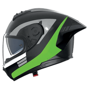 Nolan N60-6 Sport Casco Contrasto Nero / Verde Fluorescente / Finitura Lucida 358 