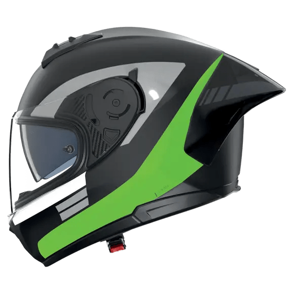 Nolan N60-6 Sport Casco Contrasto Nero / Verde Fluorescente / Finitura Lucida 358 