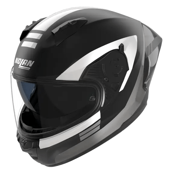 Nolan N60-6 Sport Casco Contrasto Nero / Grigio / Finitura Opaca 359 