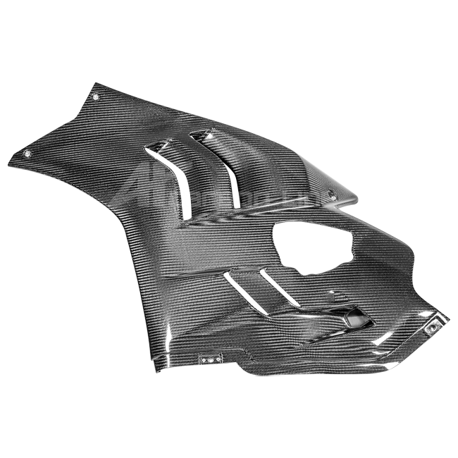 Parte laterale SBK sulla linea di carbonio AP da 200 g di sinistra Ducati Panigale V4/S/R (22-24)