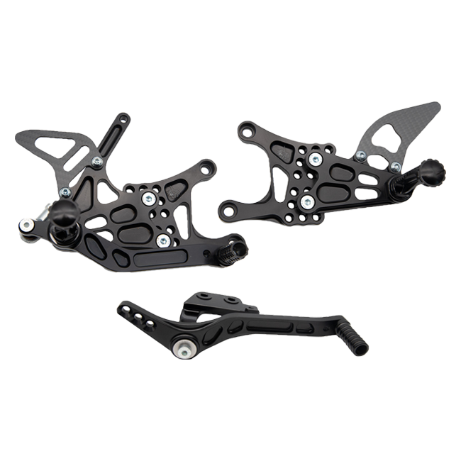 Sistema di poggiapiedi razzie yamaha yzf-r6 rj27 (17-25) 10.y60