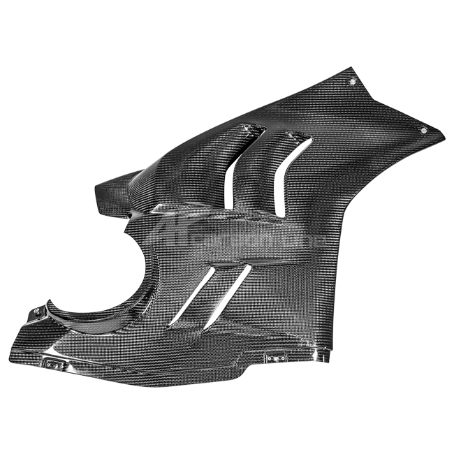 Parte laterale SBK sulla linea di carbonio AP 200 g di destra Ducati Panigale V4/S/R (22-24)