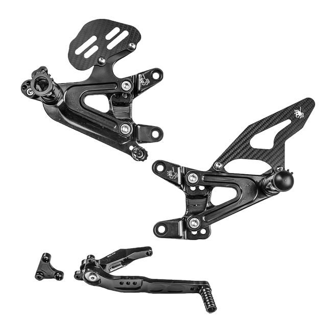 Sistema di poggiapiedi razzia di razza Honda CBR 1000 RR-R SC82 (20-25) 10.H212