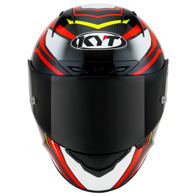 Kyt NZ-RACE Helm Carbon Stride Red Glossy Red/White Y6NZ0026