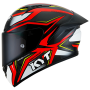 Kyt NZ-RACE Helm Carbon Stride Red Glossy Red/White Y6NZ0026