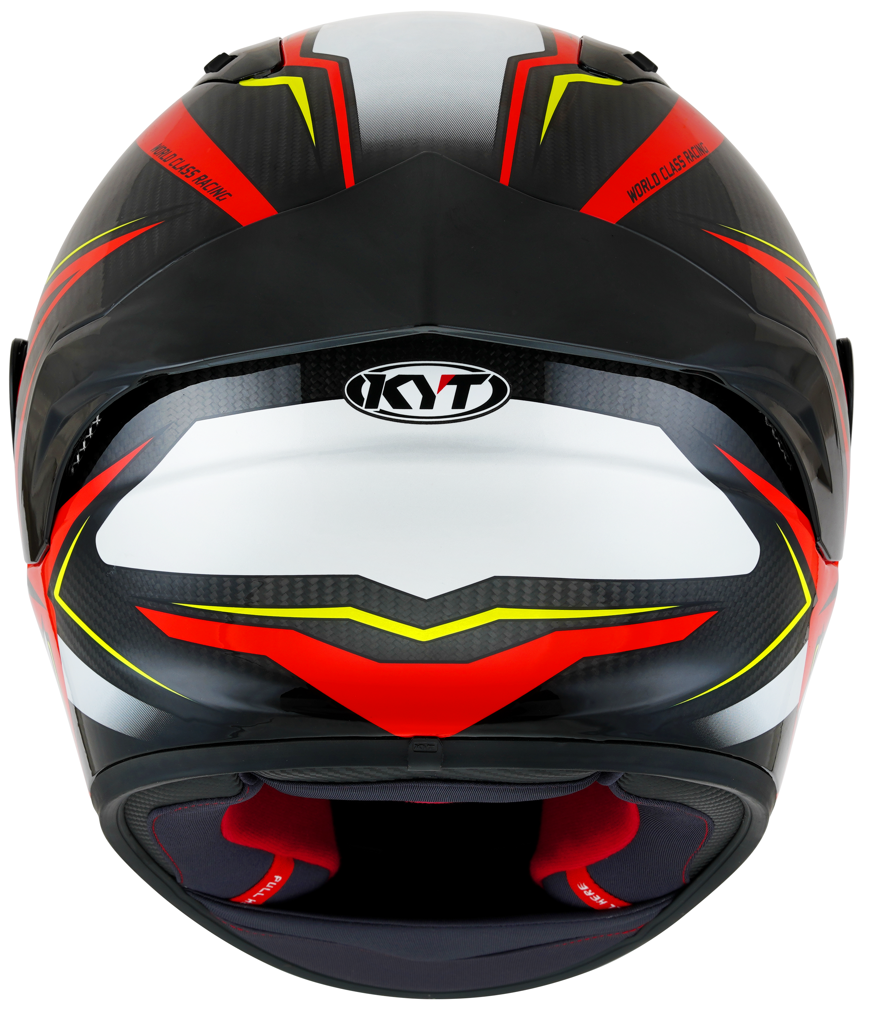 Kyt NZ-RACE Helm Carbon Stride Red Glossy Red/White Y6NZ0026