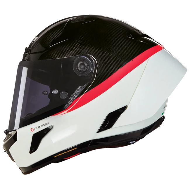 Helmet RS Nolan X-804 Ultra Carbon White/Red D.O.C 346