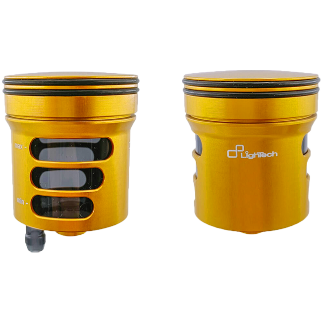 Contenitore di olio freno e frizione Lightch 30cm³- CNC Alluminio, colorato | Serbatoio universale per motociclette