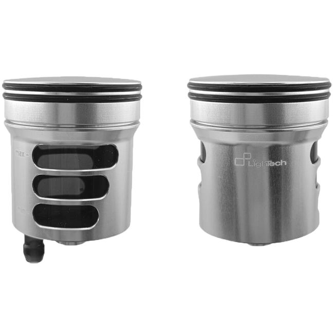 Contenitore di olio freno e frizione Lightch 30cm³- CNC Alluminio, colorato | Serbatoio universale per motociclette