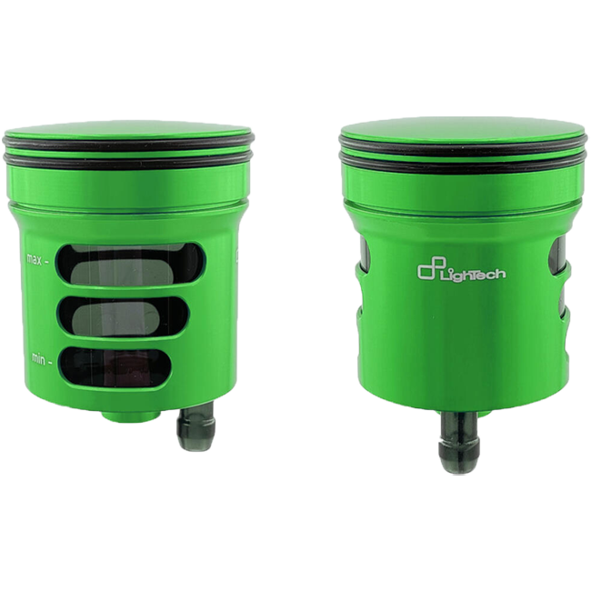 Contenitore di olio freno e frizione Lightch 30cm³- CNC Alluminio, colorato | Serbatoio universale per motociclette