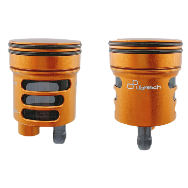 Serbatoio dell'olio freni e frizione LighTech 16 cm³ – Alluminio CNC, colorato | Serbatoio universale per motociclette 
