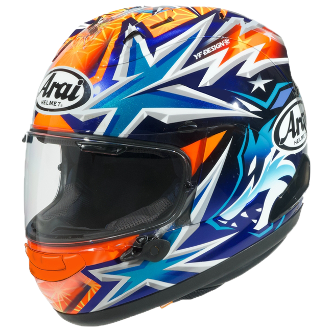 Arai RX-7V Evo casco replica Yuki Okamoto 2025 Compass 137-0353 