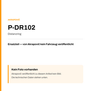 Akrapovic Distanzring P-DR102 — Platzhalter, kein Herstellerfoto verfügbar
