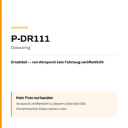Akrapovic Distanzring P-DR111 — Platzhalter, kein Herstellerfoto verfügbar