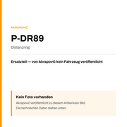 Akrapovic Distanzring P-DR89 — Platzhalter, kein Herstellerfoto verfügbar