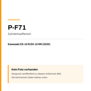 Akrapovic Zylinderkopfflansch Kawasaki ZX-10 R / ZX-10 RR (20-20) P-F71 — Platzhalter, kein Herstellerfoto verfügbar