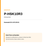 Akrapovic Hitzeschild Kawasaki ZX-10 R (15-15) P-HSK10R3 — Platzhalter, kein Herstellerfoto verfügbar